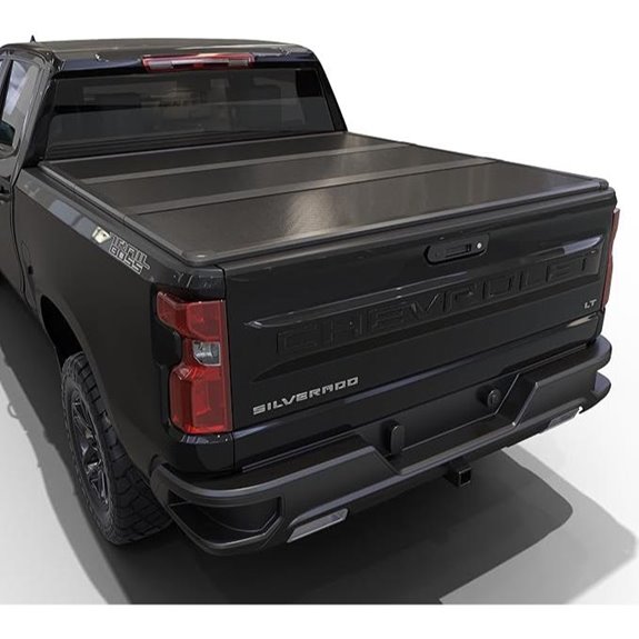 Tri-Fold Truck Bed Tonneau Cover for Chevy Silverado 1500