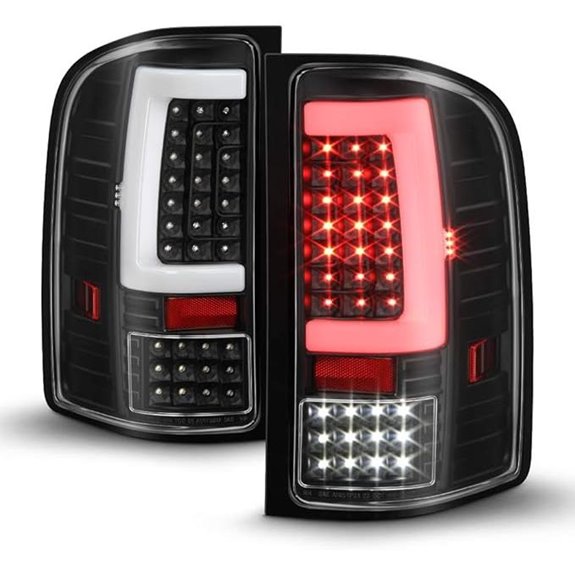 ACANII Full LED Tail Lights for Chevy Silverado