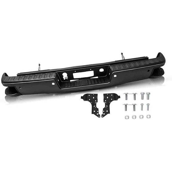 JSBOYAT Rear Bumper for Chevy Silverado/GMC Sierra 1500