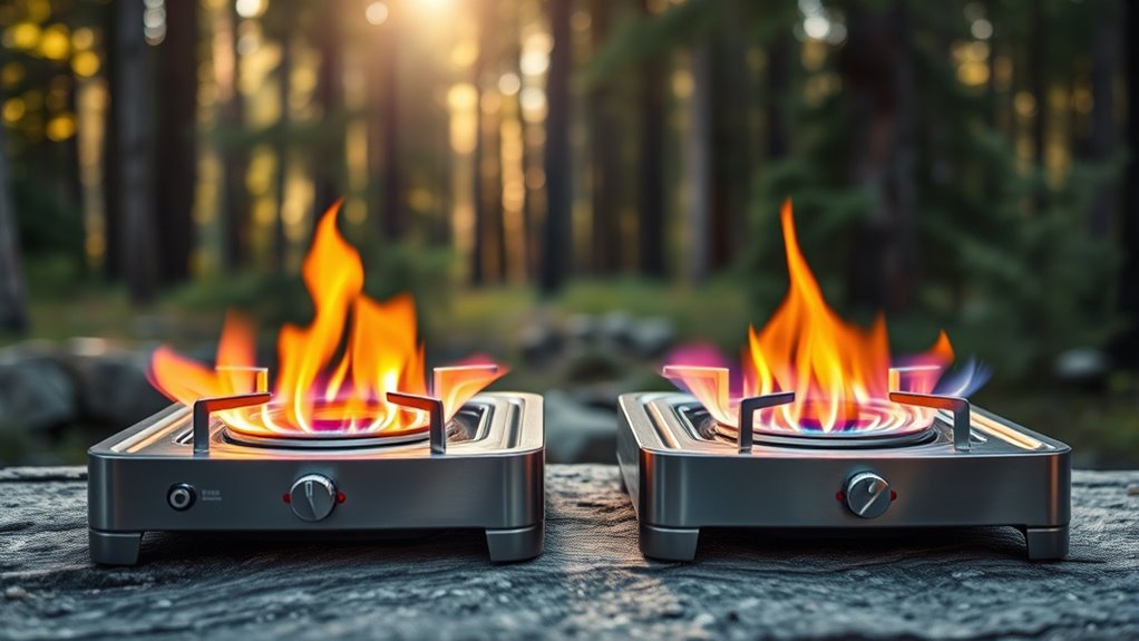 choosing portable high output stove