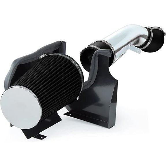 Cold Air Intake System with Heat Shield Kit and Filter
