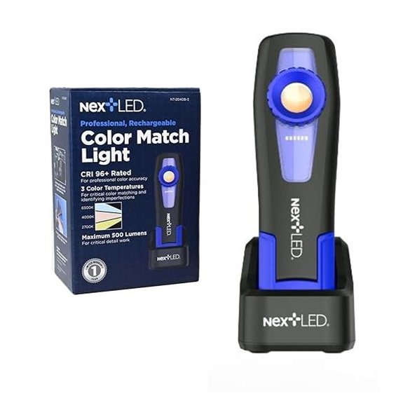 NextLED Handheld Auto Detailing Light with 3 Colors