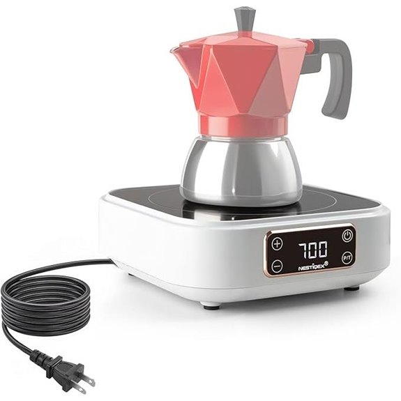 Mini 700W Portable Induction Cooktop for Travel and Small Kitchens