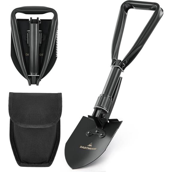 DARTMOOR Mini Folding Shovel for Camping & Hiking