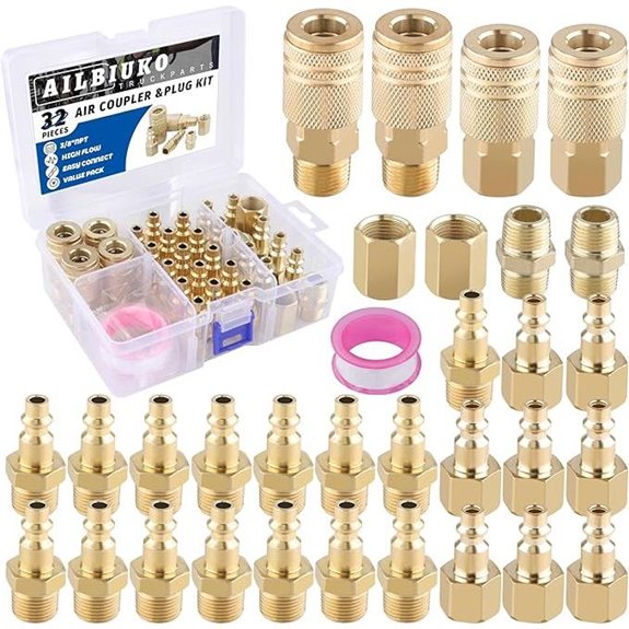32 PCS Air Coupler & Plug Kit for Air Tools