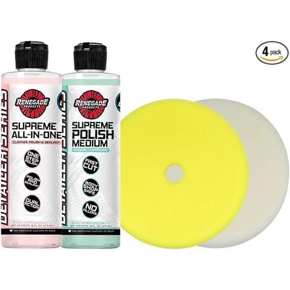 Renegade Basic Paint Correction Kit with Pads
