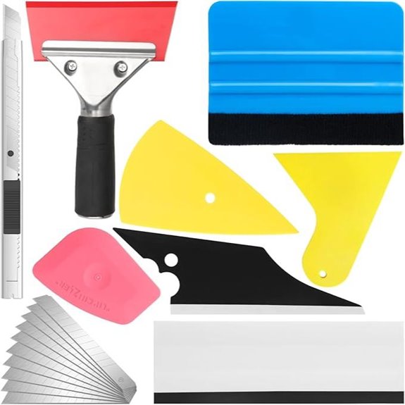 18-Piece Car Window Tinting and Vinyl Wrap Kit