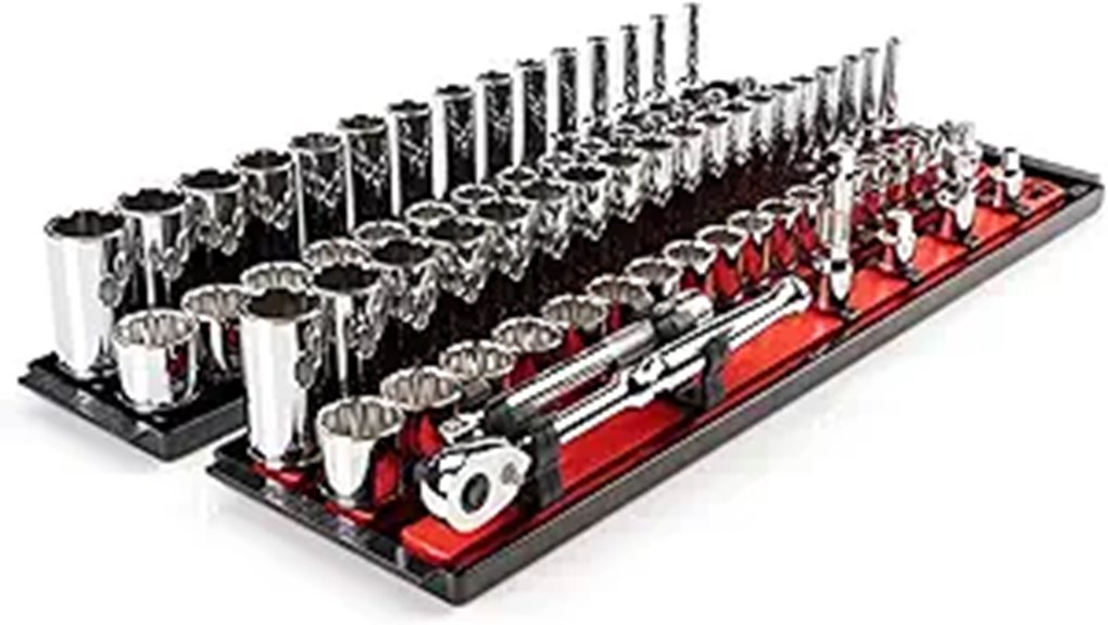 TEKTON 74-Piece Socket & Ratchet Set