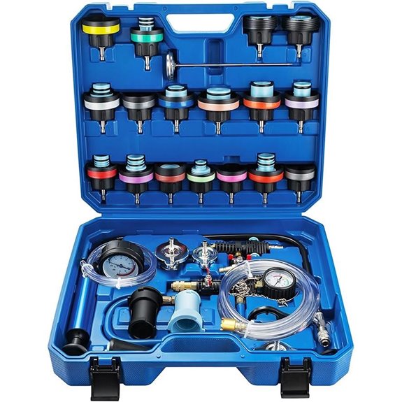 28PCS Automotive Cooling System Pressure Tester Kit