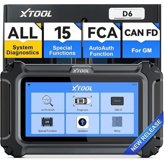 XTOOL D6 All-System Car OBD2 Scanner