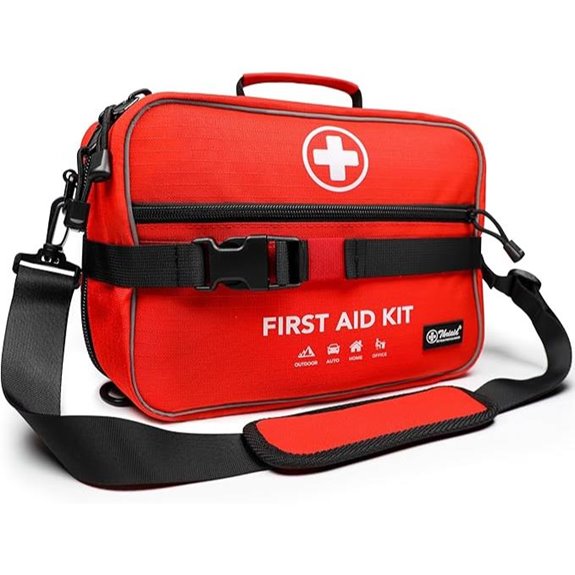 430-Piece Waterproof First Aid Kit for Emergencies