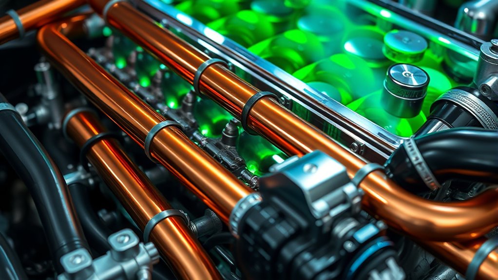 continuous coolant circulation and regulation