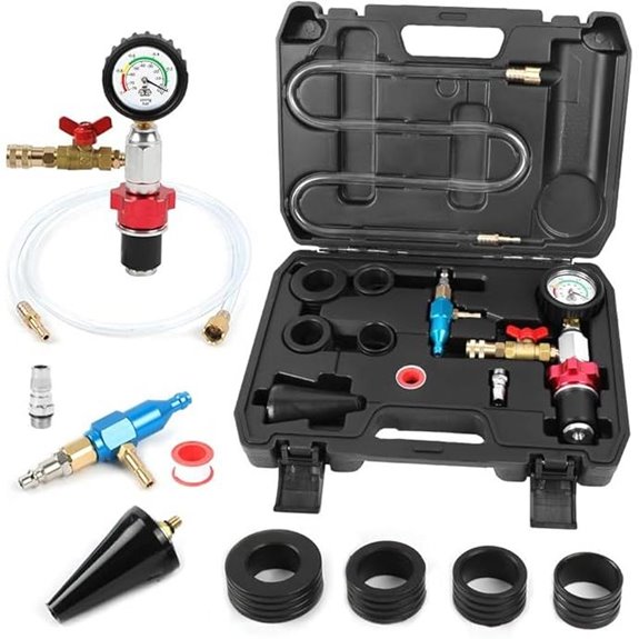 Coolant Vacuum Refill Kit with Pressure Gauge