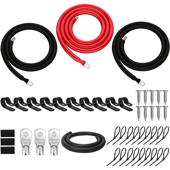Big 3 Upgrade Automotive Wiring Kit (Copper Clad Aluminum)