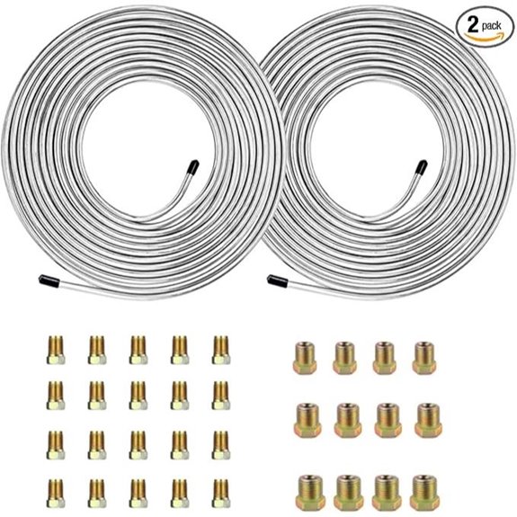 Brake Line Repair Kit with Copper Nickel Tubing