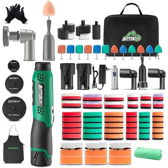 BATOCA S6 Mini Cordless Car Polisher with Dual Action