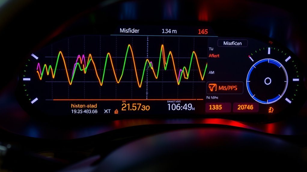 crankshaft speed fluctuation detection