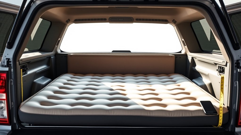 custom fit truck mattress