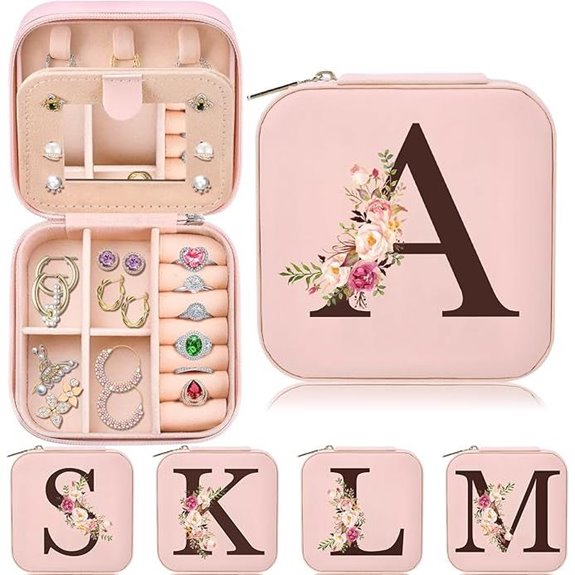 Personalized Jewelry Box for Teens and Women