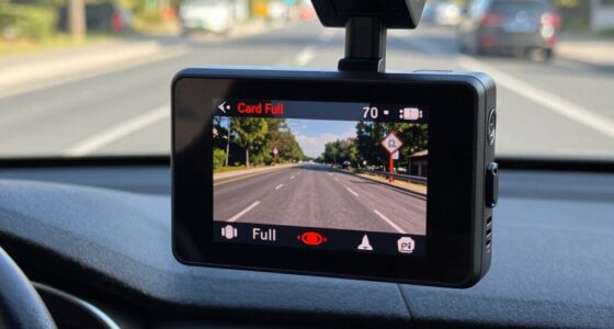 dash cam storage settings