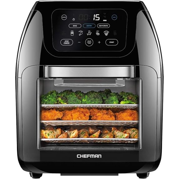 CHEFMAN Digital Air Fryer & Rotisserie (10L)