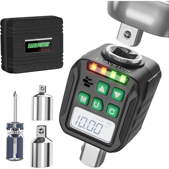 Digital Torque Wrench Adapter Set for Automotive