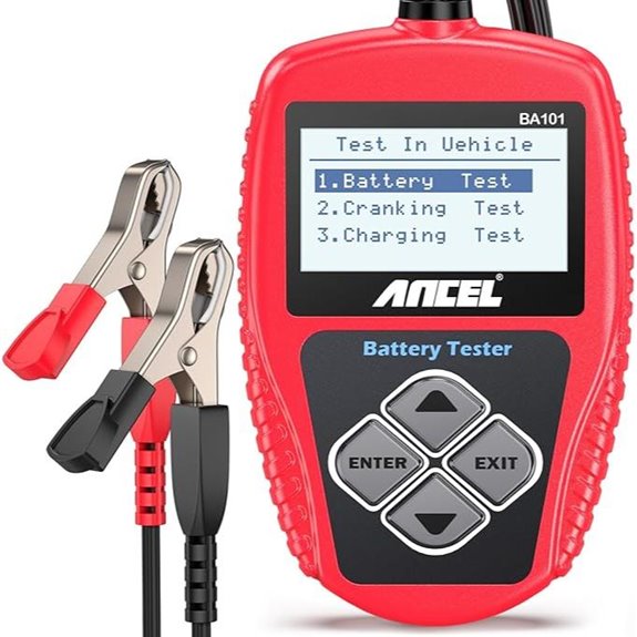 digital car battery tester