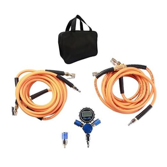 Outran 4 Tire Inflator System with Digital Gauge