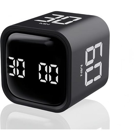Digital Cube Pomodoro Timer with Sound and Vibration
