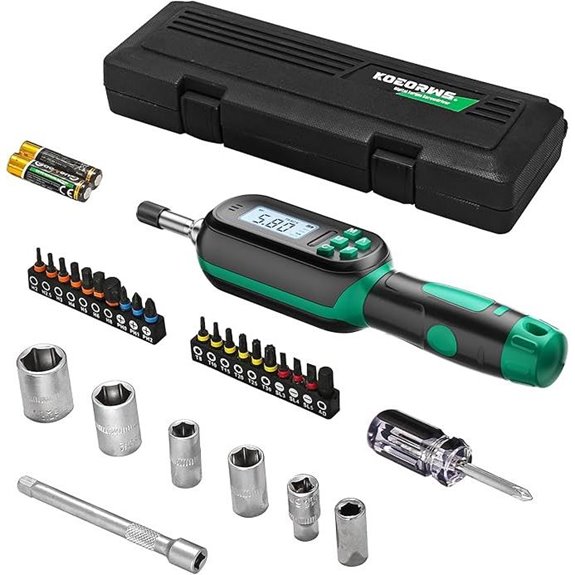 Digital Torque Wrench Set with Precision