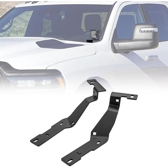 Hood Hinge Ditch Mounting Bracket for Dodge Ram