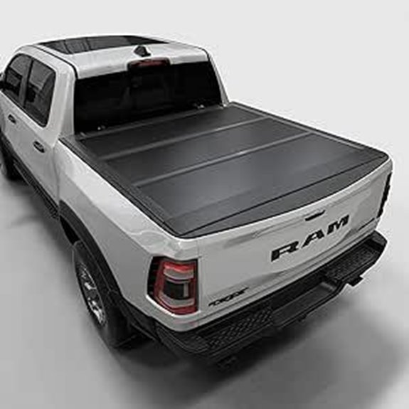 Low Profile Folding Tonneau Cover for Dodge Ram 1500