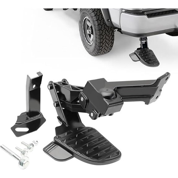 Retractable Rear Bed Step for Dodge Ram 2500/3500