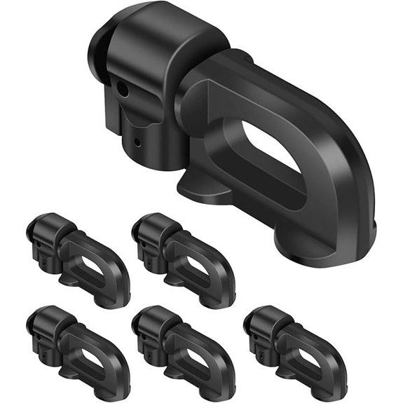 L-Track Double Stud Tie Down Fittings (Pack of 6)