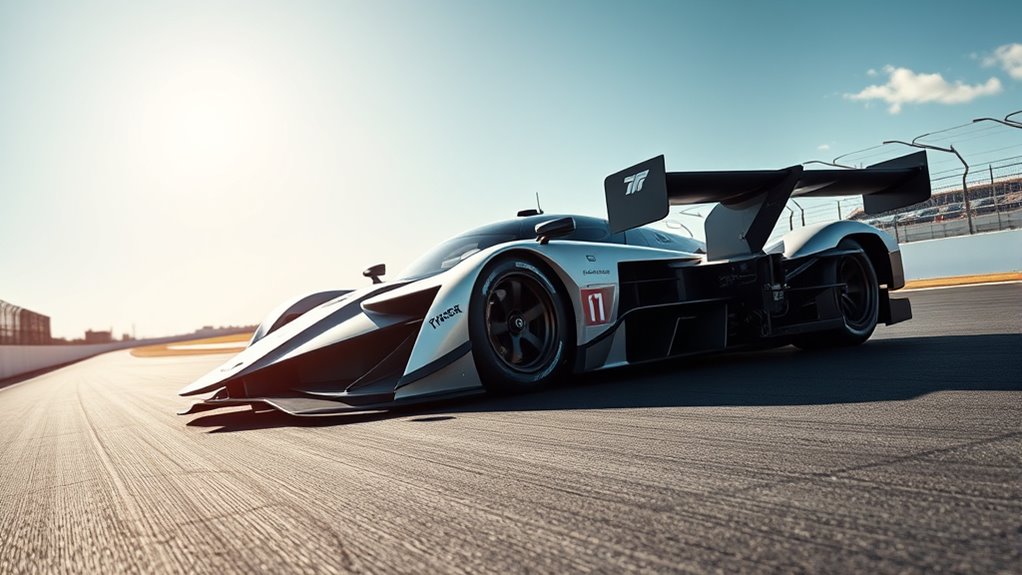 downforce enhancing aerodynamic components