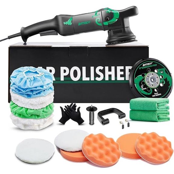 BATOCA Dual Action Car Polisher with Pads