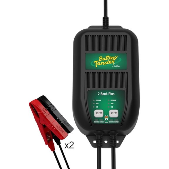 Battery Tender Plus 2 Bank Smart Multi-Battery Charger