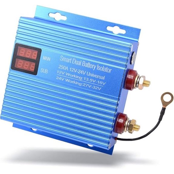 Universal 12V-24V VSR Dual Battery Isolator Kit