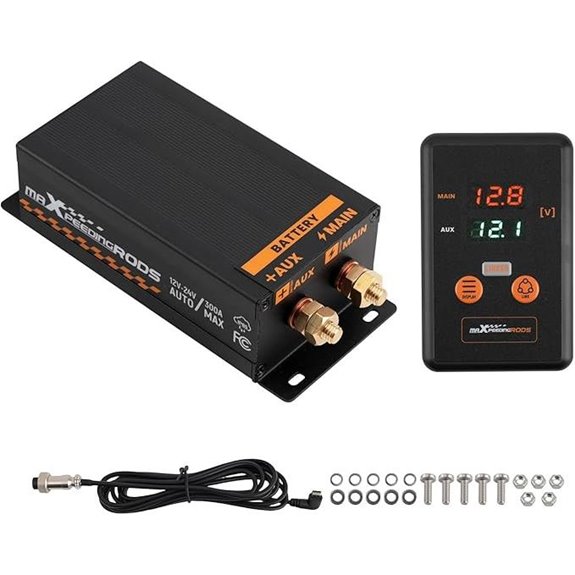 maXpeedingrods Dual Battery Isolator Kit with Controller