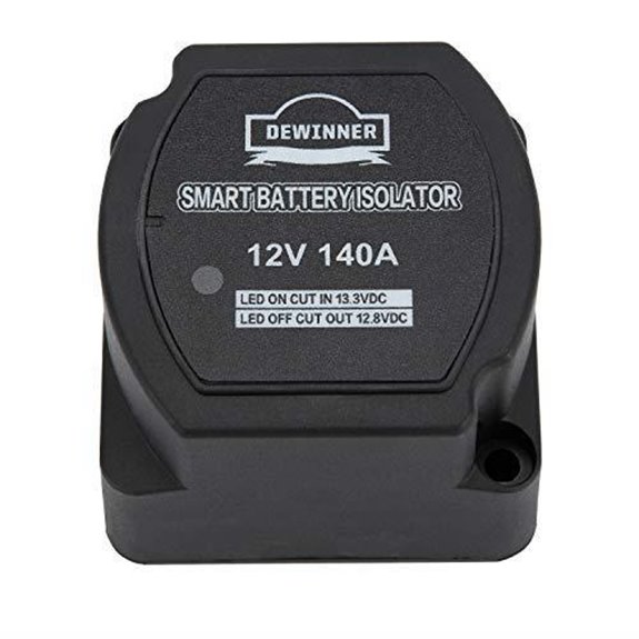 Dual Battery Isolator VSR for RVs Boats Off-Road Vehicles