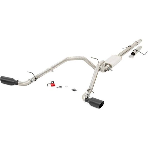 Rough Country Dual Cat-Back Exhaust for Chevy/GMC 1500