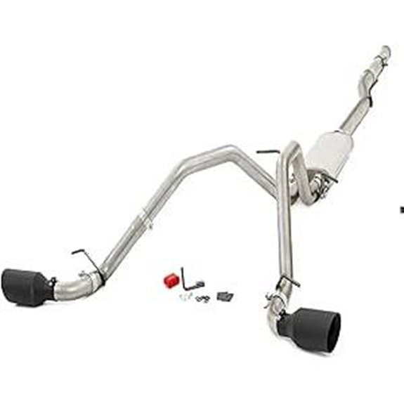 Rough Country Dual Cat-Back Exhaust for Silverado Sierra