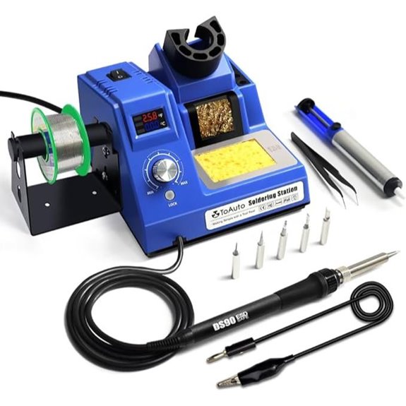 TOAUTO DS90 Soldering Station with Dual Display