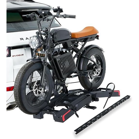 Ebike Rack with Ramp for 2 E-Bikes