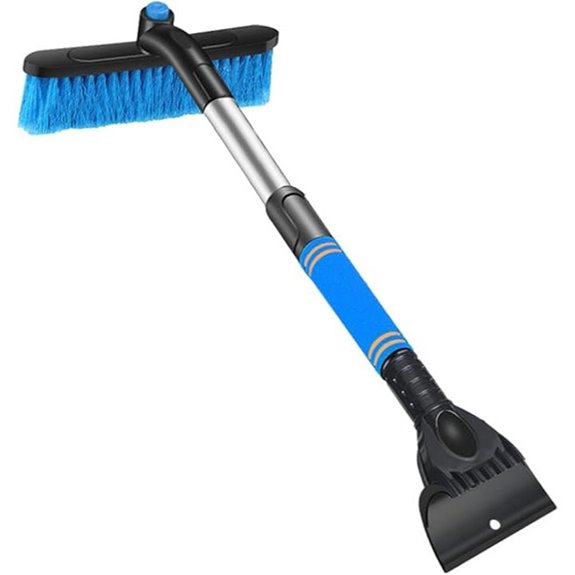 2-in-1 Ice Scraper and De-Icer for Car Windscreen with Car Cleaning Kit