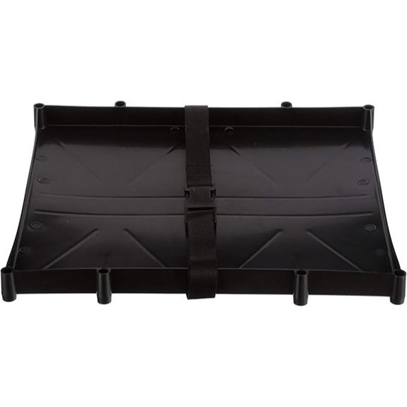 Seachoice Dual Battery Tray With Poly Strap Group 27