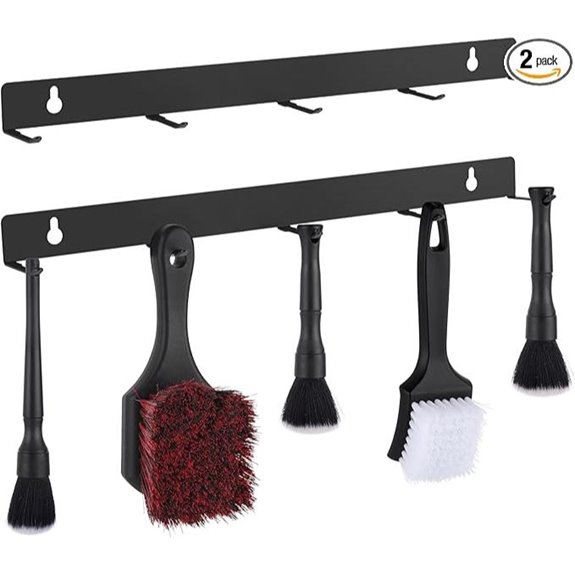 MOLIGOU Detailing Brush Hanger with Hooks (2 pcs)