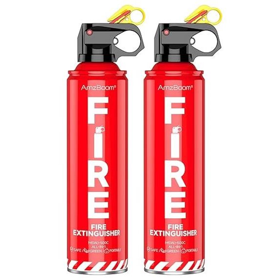 2-Pack Fire Extinguisher for Home Kitchen Car