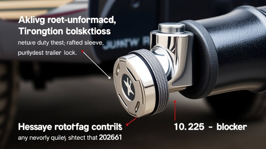 durable secure hitch lock