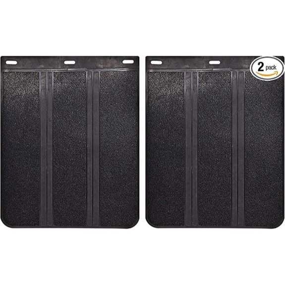 Heavy Duty Rubber Mud Flaps for Vehicles (2pcs)
